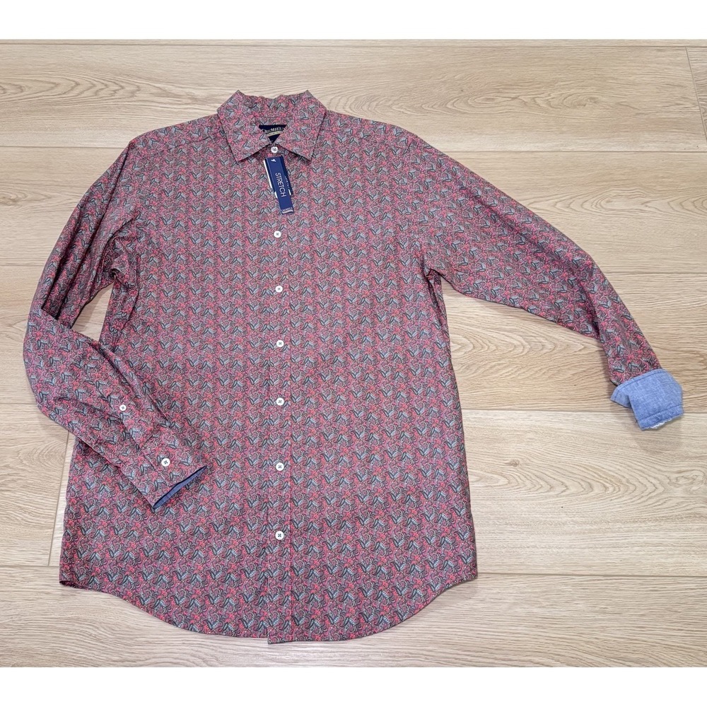 CREMIEUX Long Sleeve Shirt Men's LT Large Tall Paisley Print Button-Up Lot Of 3 - Picture 8 of 15